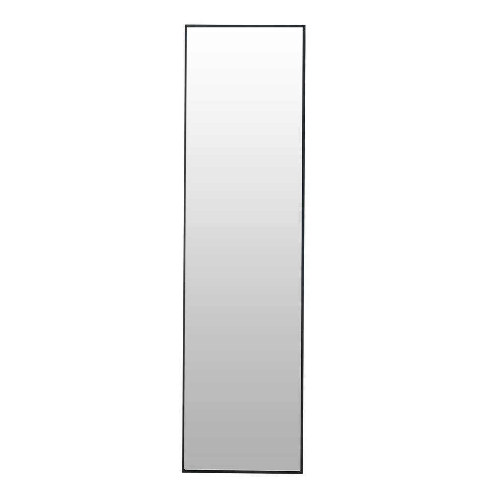 14 in. W x 48 in. H Rectangular Full Length Aluminum Alloy Framed Wall Bath