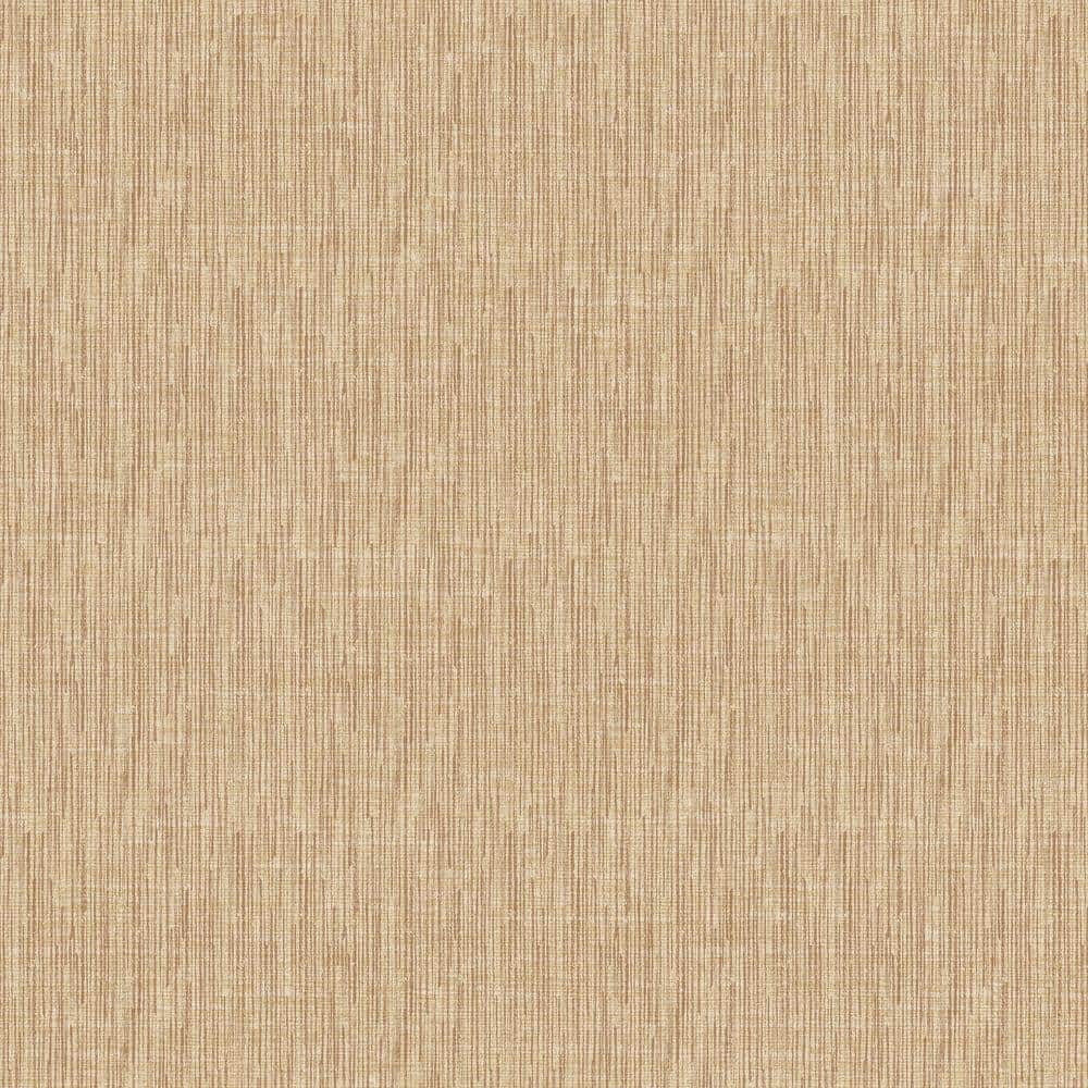 Spring Blossom Collection Plain Linen Effect Yellow Matte Finish Non-pasted