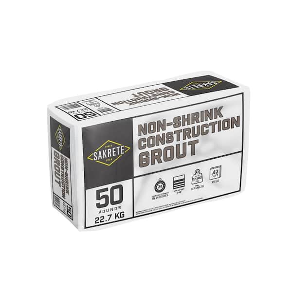 SAKRETE 50 lb. Gray Contractor Grout Concrete Mix