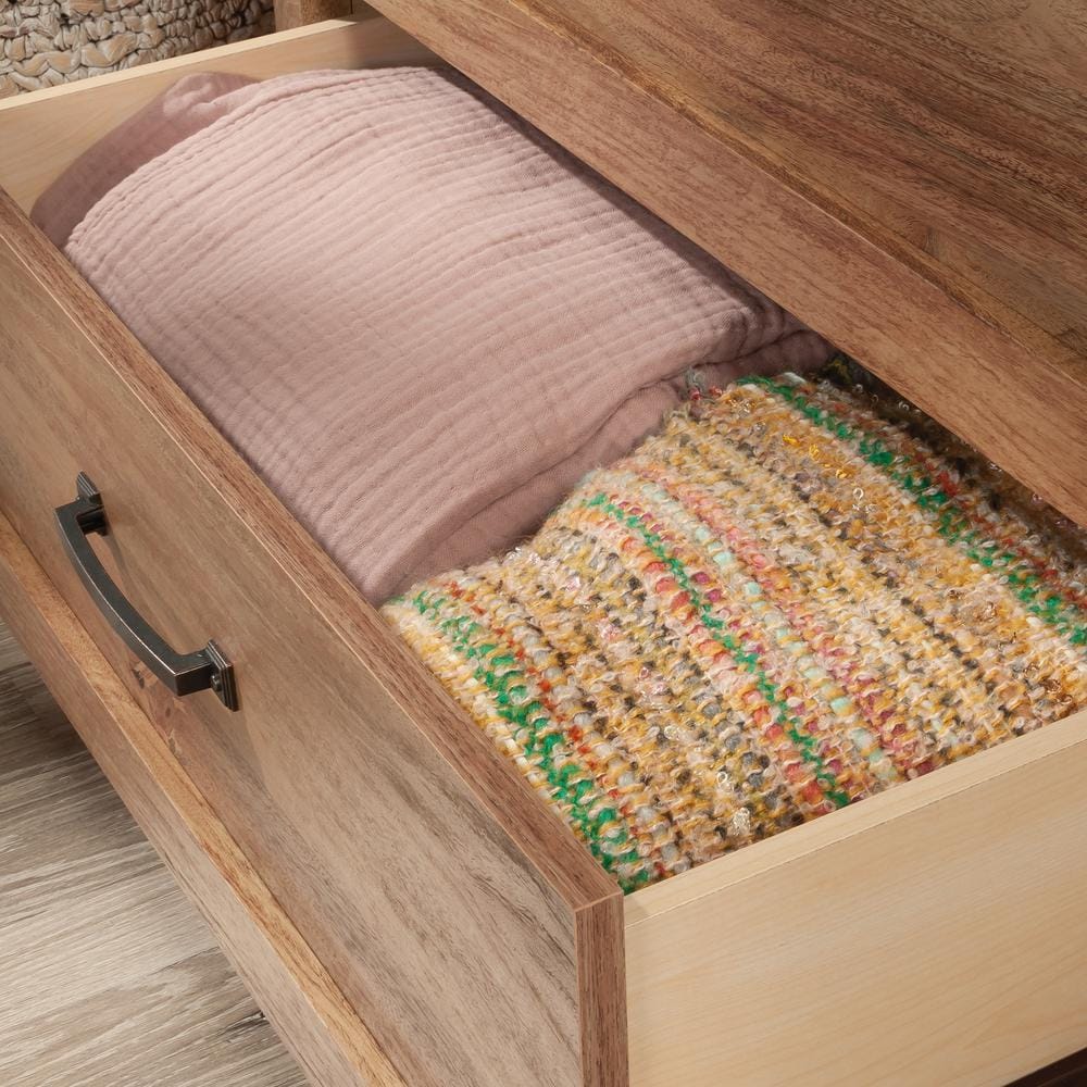 Sindoori Mango 3-Drawer Herringbone Chest with Metal Runners