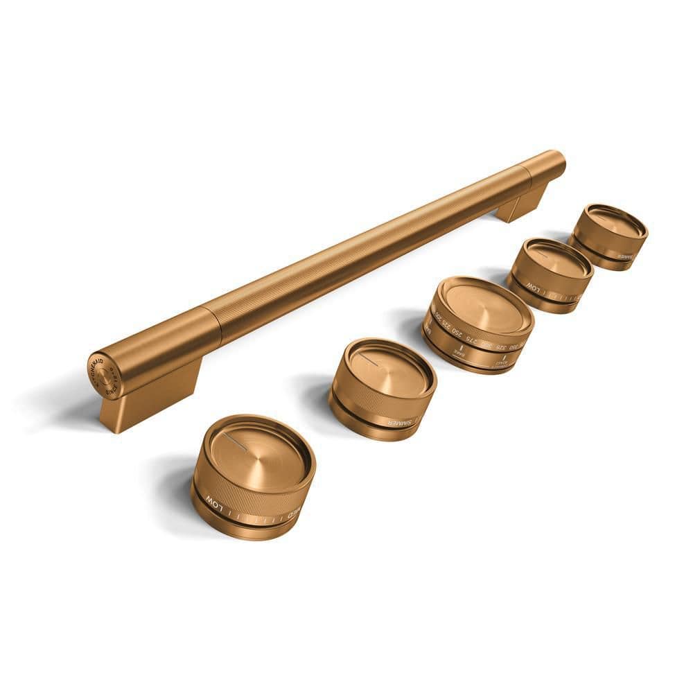 Bronze Commercial-Style Dual Fuel Range Handle and Knob Hardware Accessory Kit 1-pack price history on PriceWatchPro