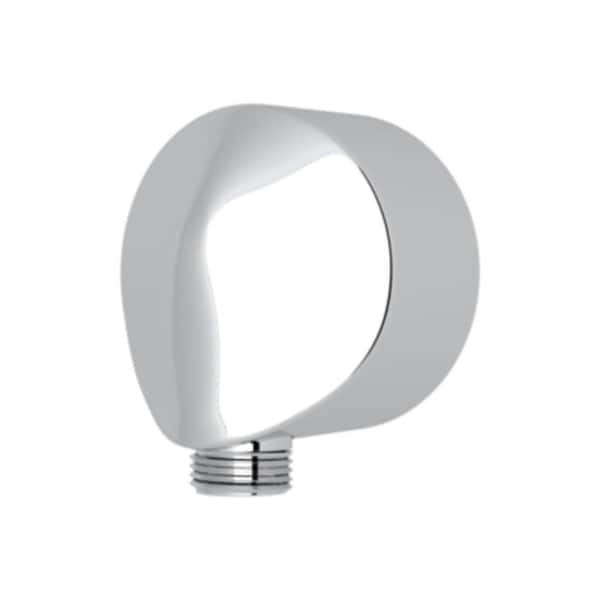 Bossini Wall Mount Outlet in Polished Chrome 0.5 in. F X 0.5 in. M