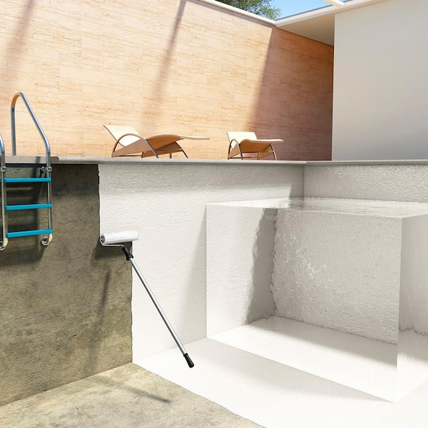 DRYLOK - HD-9000 Professional 5 gal. White Flat Latex Interior/Exterior Basement and Masonry Waterproofer