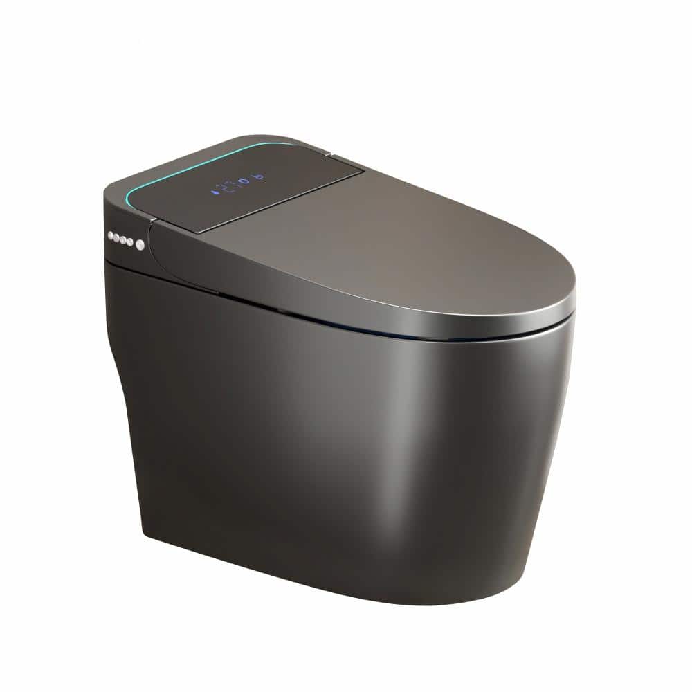 Smart Toile, One Piece Toilet with Bidet Built In,Auto Open/Close Seat. Bidet toilet with Dryer and Warm Water.Gray price history on PriceWatchPro