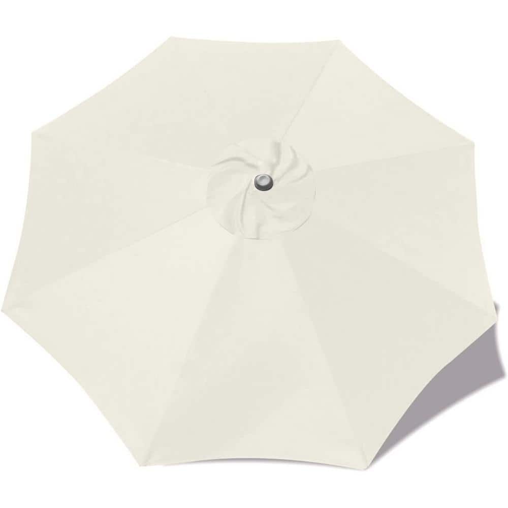 Cubilan 9 ft. Market Patio Umbrella Replacement Canopy for 8 Ribs