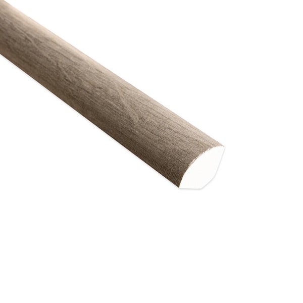 Unbranded Laurel Coast Hybrid Resilient 0.77 in. T x 0.77 in. W x 94 in. L Waterproof Quarter Round Molding