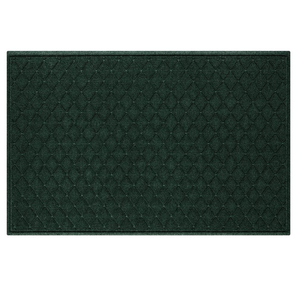 Waterhog Argyle Evergreen 45 in. x 70 in. PET Polyester Indoor Outdoor Estate Mat price history on PriceWatchPro