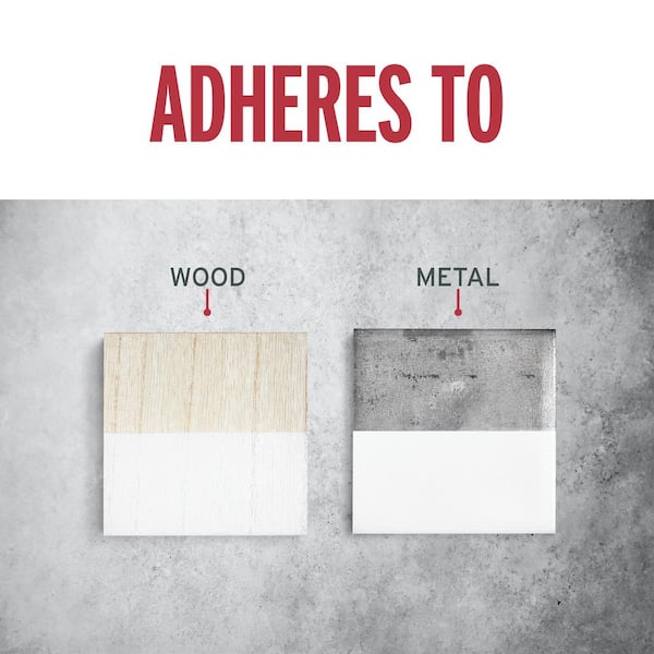 1 qt. Low VOC Protective Enamel Flat White Interior/Exterior Paint (2-Pack)