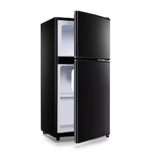 Frigidaire EFR341, 3.1 cu ft 2 Door Fridge and Freezer,  Platinum Series, Stainless Steel, Double : Home & Kitchen