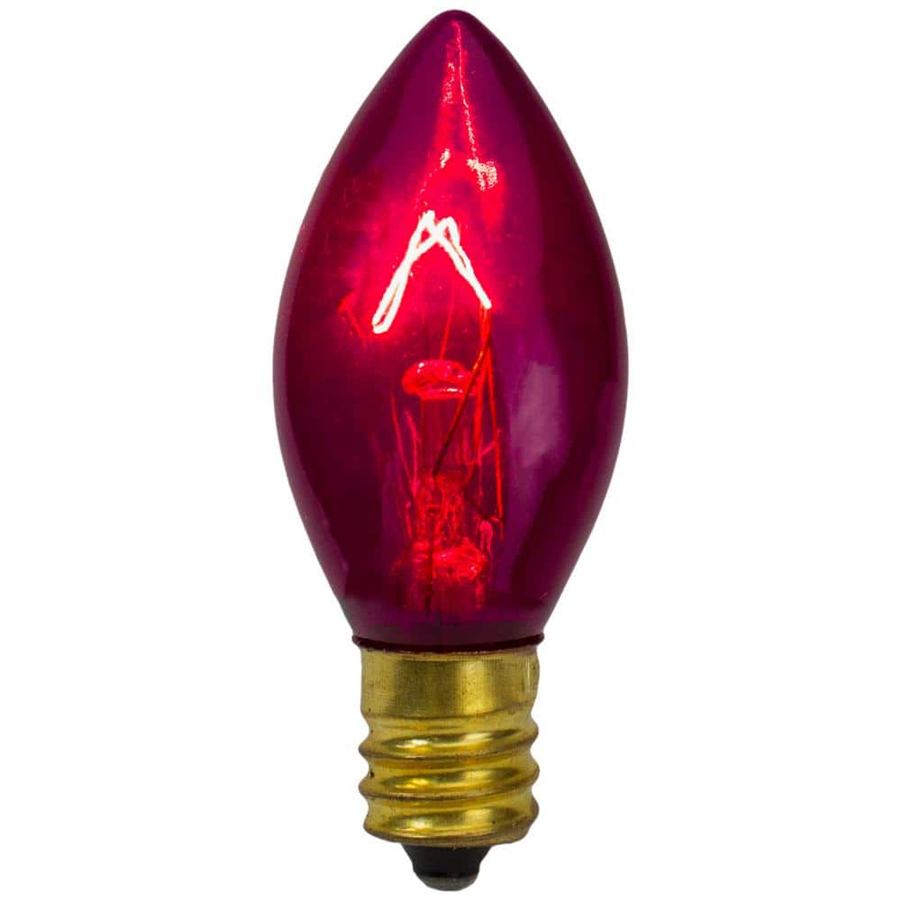 C7 Pink Twinkle Transparent Christmas Replacement Bulbs (Pack of 4) price history on PriceWatchPro