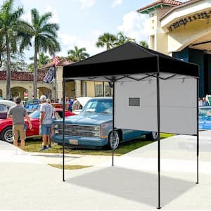 EAGLE PEAK 6 ft. x 4 ft. Instant Pop Up Canopy with Sun Wall