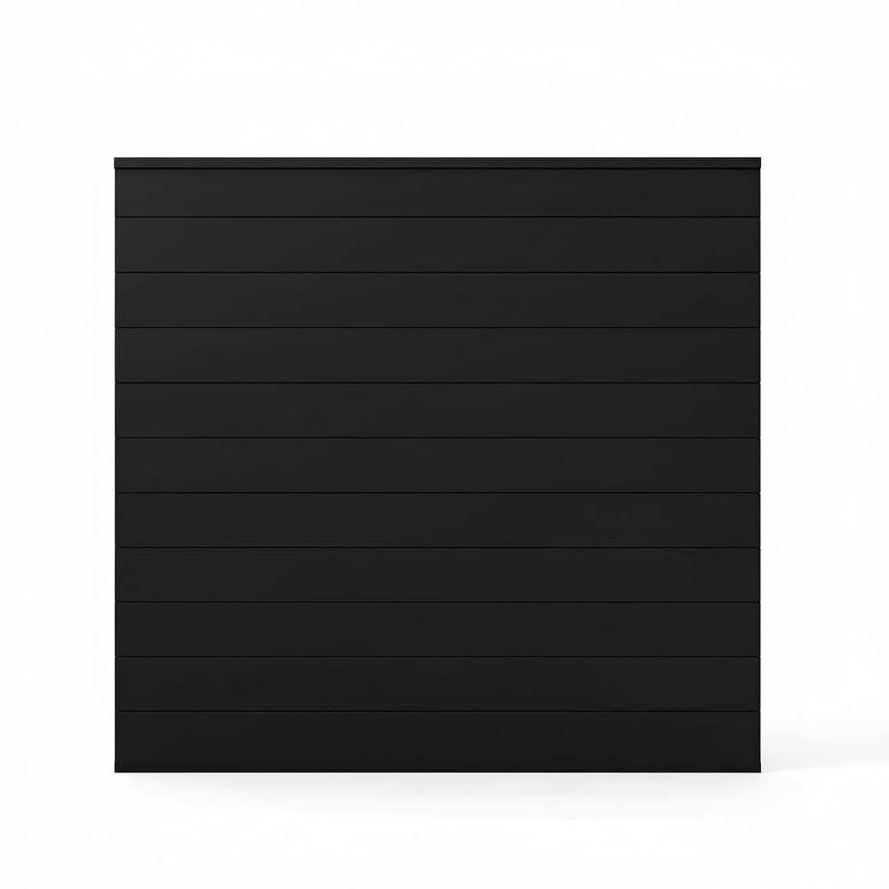Outdoor 6 ft. H x 6 ft. W Black Aluminum Privacy Fence Panel (No Posts Included) price history on PriceWatchPro