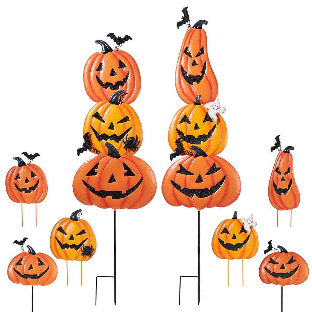2-Pack Halloween Garden Stakes, Scary Metal Yard Signs Stake for Home, Lawn and Pathway Decor price history on PriceWatchPro