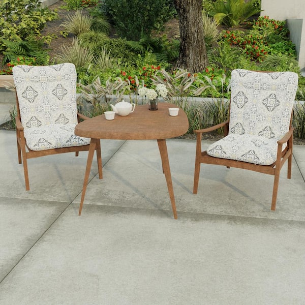 Cushions for wrought iron patio online chairs