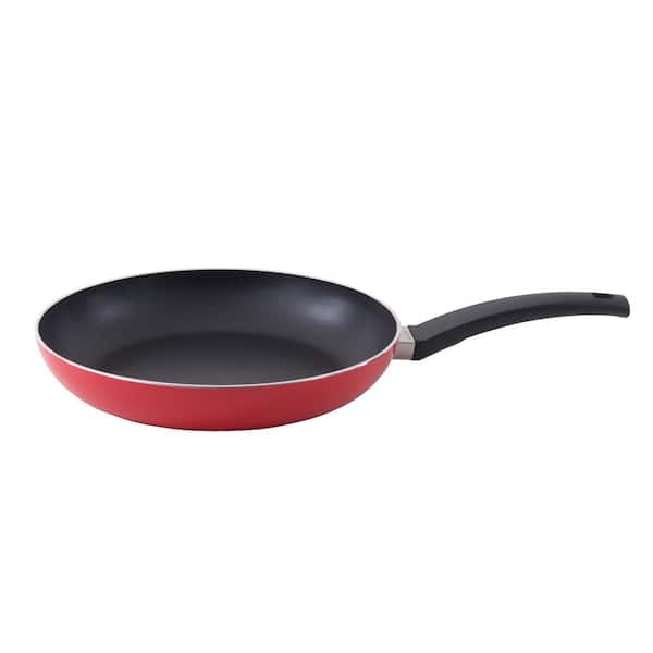 BergHOFF Eclipse Aluminum 11 in. Red Frying Pan with Non-Stick Coating