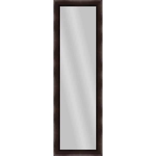 PTM Images Large Rectangle Espresso Art Deco Mirror (51.5 in. H x 15.5 in. W)