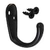 GlideRite Double Coat Hook – 4-1/4 Flared Design, Oil Rubbed Bronze Finish | Zinc Alloy Wall Hook 7602-ORB 5 thumbnail image