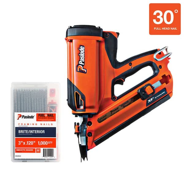 CF325XPRO24 7.2-Volt Lithium-Ion Battery 3-1/4 in. 30 Degree Cordless Strip Load Framing Nailer Combo with Brite FNP