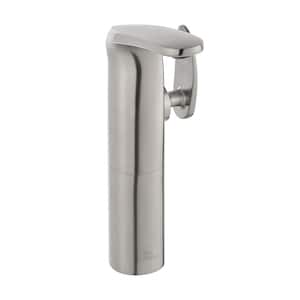 Chateau Single-Handle High Arc Single Hole Bathroom Faucet in Brushed Nickel