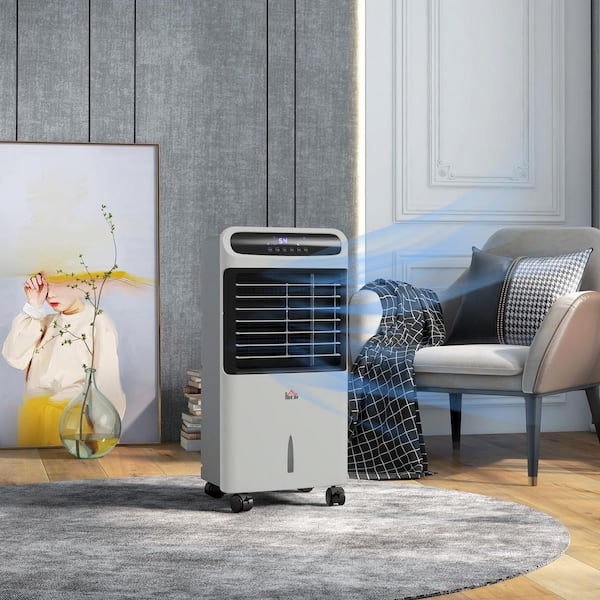 Tahanbath 200 CFM 32 in. Evaporative Air Cooler 3.2 Gal. Tank, 60