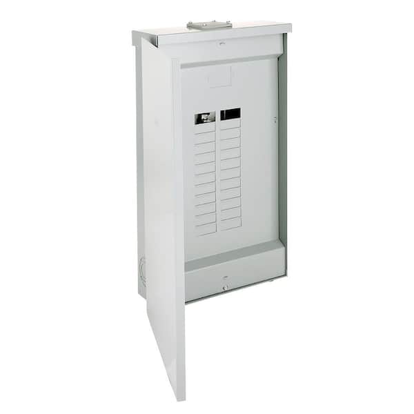 ABB 125 Amp 24-Space 48-Circuit Main Lug Outdoor Plug-On Neutral