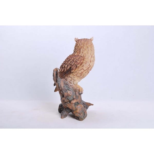 Hi-Line Gift Ltd offers Great Horned Owl Statue - Animal World 14.5