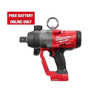 M18 FUEL ONE-KEY 18V Lithium-Ion Brushless Cordless 1 in. Impact Wrench with Friction Ring (Tool-Only)