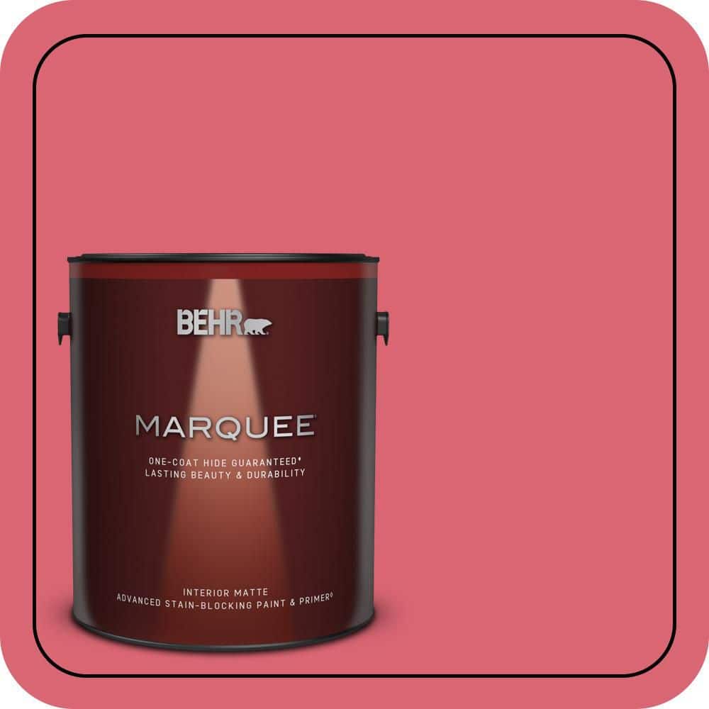 1 Gal. #P150-5A Strawberry Taffy Matte Interior Paint and Primer price history on PriceWatchPro