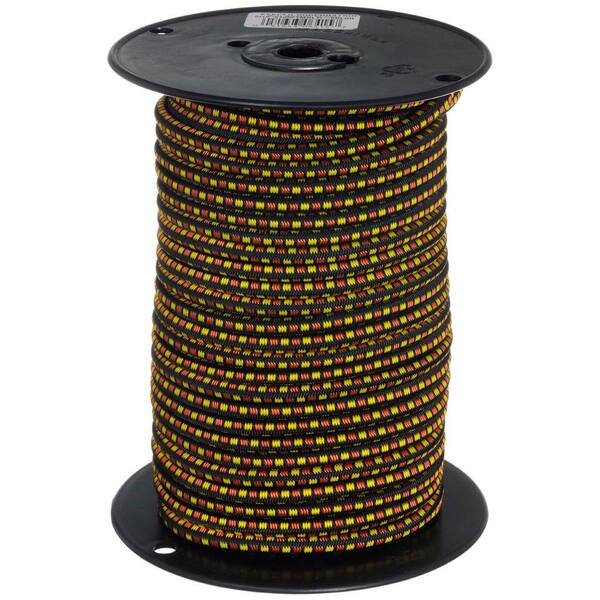 Keeper 5/16 in. x 125 ft. Bungee Cord Reel in Multi-Colored