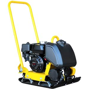 5.5 HP Honda Plate Compactor 23 in. x 17 in. Gas Powered 3,000 lb./ft² Tamper and Water Tank for Soil Asphalt