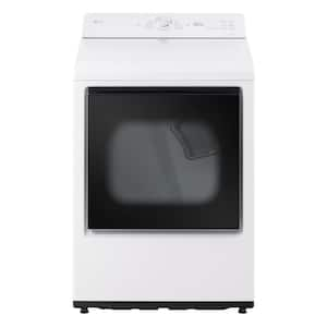 7.3 cu. ft. Electric Dryer with Wi-fi, Easy Load, AI Sensor Dry in Alpine White