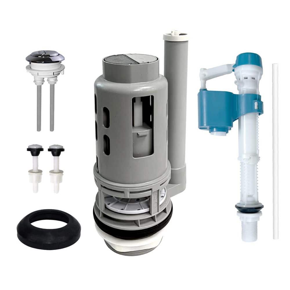 3 in. Dual Flush Valve Replacement Kit for 2 Piece Toilet, Fits Most Universal Models, Includes 8.2 in. Flush Valve price history on PriceWatchPro