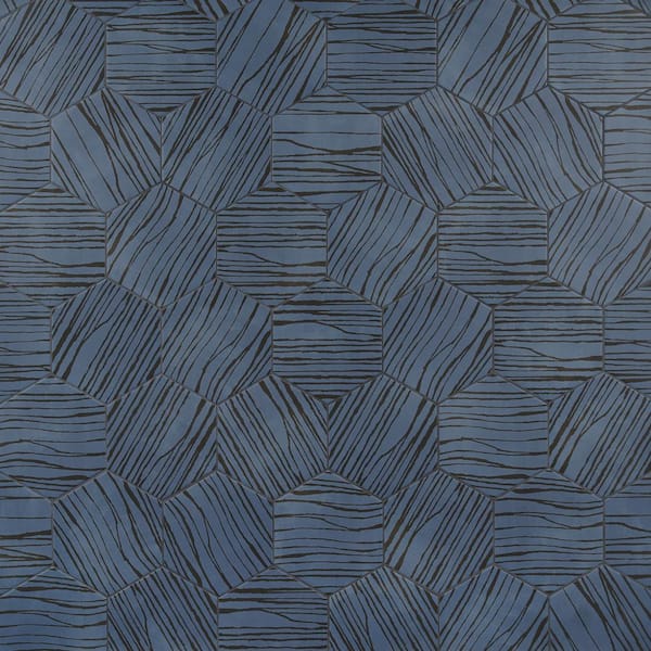 Ivy Hill Tile Eclipse Zen Smoke Blue 7.79 in. x 8.98 in. Matte Porcelain Floor and Wall Tile (6.03 sq. ft./Case)