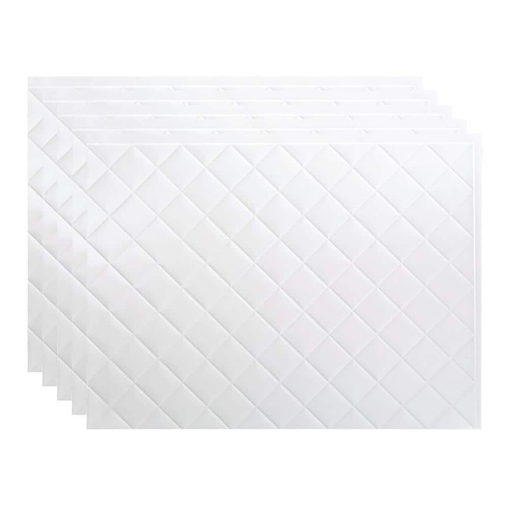 Gloss White Fasade Vinyl Tile Pb5400 64 1000 