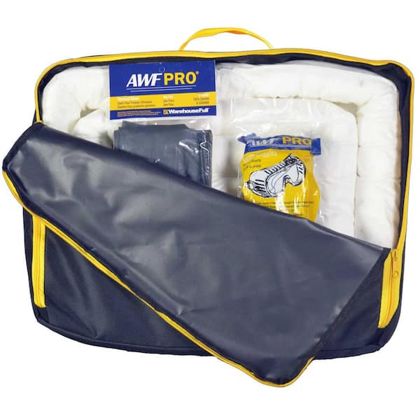 AWF PRO Portable Oil Only Spill Kit (35-Piece)
