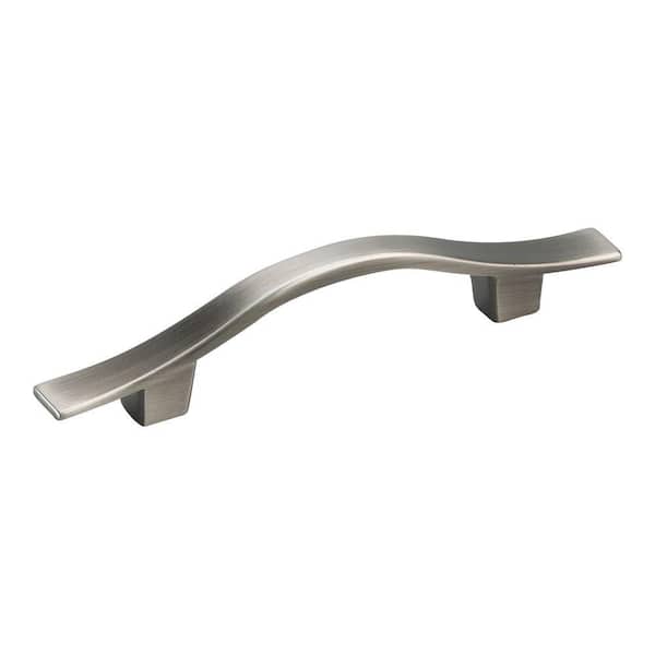 Richelieu Hardware Toulouse Collection 3 in. (76 mm) Brushed Pewter Traditional Cabinet Arch Pull