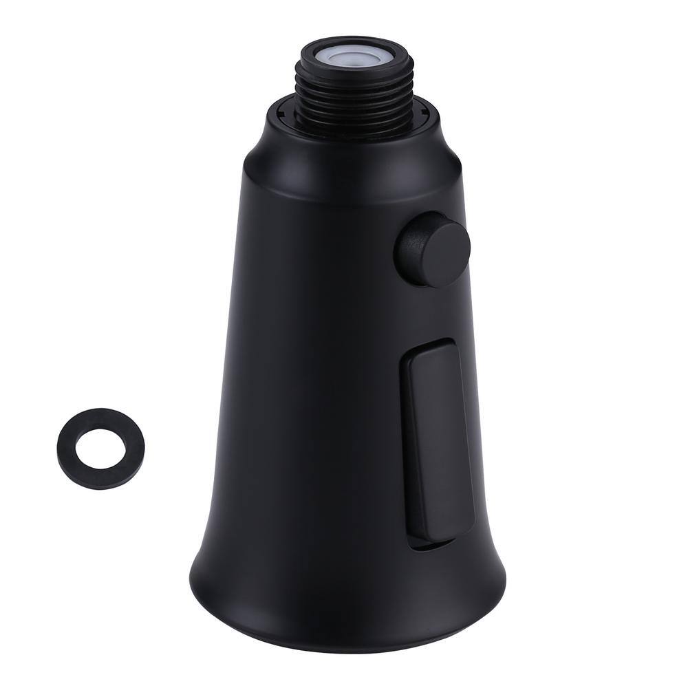 ALEASHA 1/2 in. Kitchen Faucets Head in Matte Black AL7H03B The Home