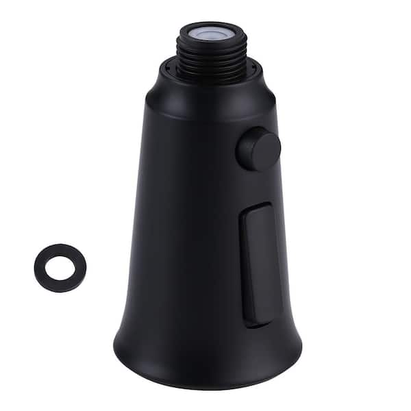 ALEASHA 1/2 in. Kitchen Faucets Head in Matte Black AL7H03B The Home