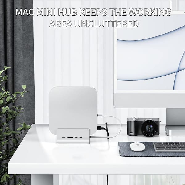Macmini 16GB M2 1TB＋USB ハブ＋SSD2TB＋SSD1TB Amazon.com: RayCue Mac Hub & Stand with SSD - Type-C, USB