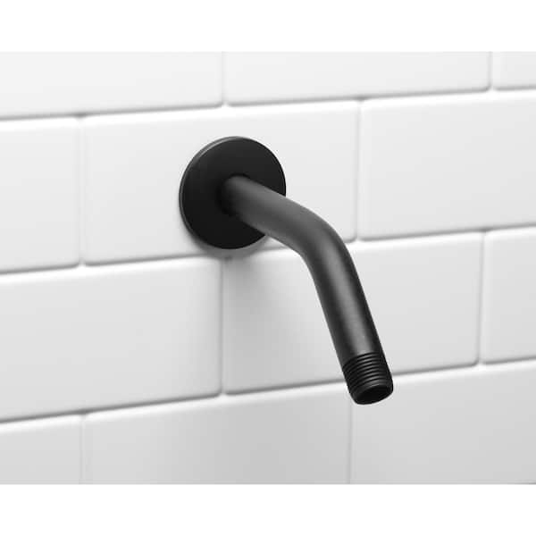 Glacier Bay 3-Spray Patterns with 1.8 GPM 5.4 in Wall Mount Fixed Shower  Head with Adjustable Shower Arm in Chrome 3075-512-WS1 - The Home Depot