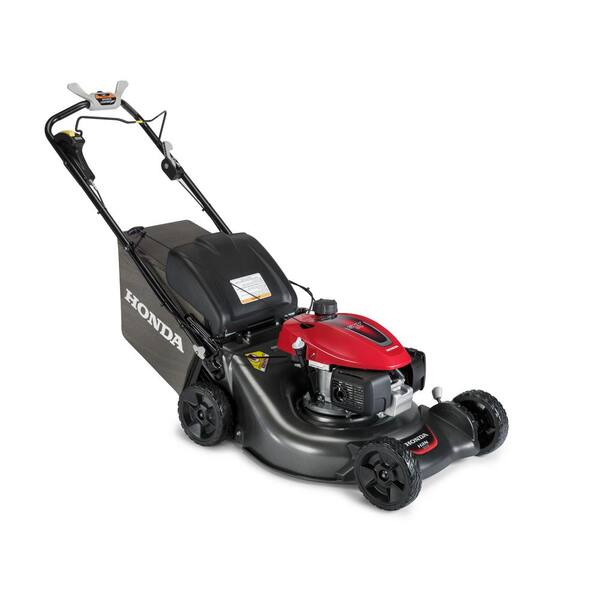 Honda 21 In 3 In 1 Variable Speed Gas Walk Behind Self Propelled Lawn Mower With Blade Stop Hrn216vya The Home Depot