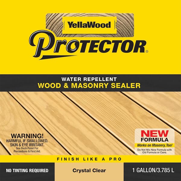 YellaWood Protector 5 gal. Crystal Clear Water Repellent Wood Sealer