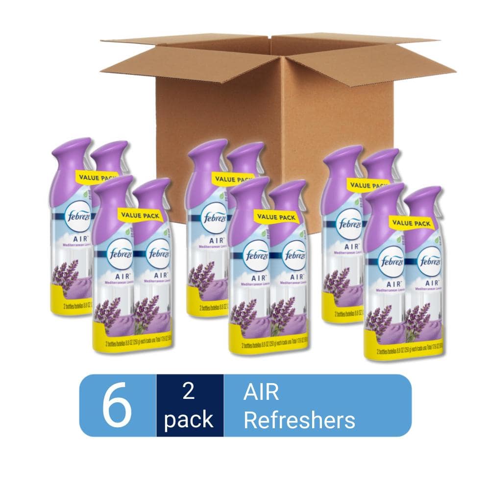 8.8 oz. Odor Eliminating Mediterranean Lavender Scent Air Freshener Spray (