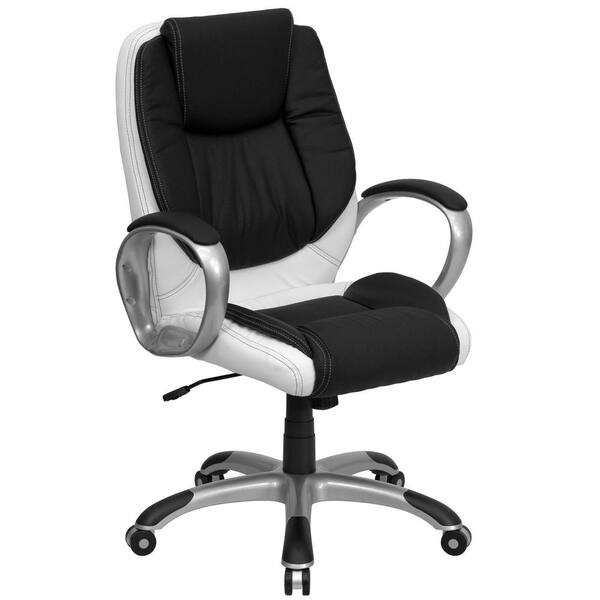 Carnegy Avenue Black and White Office/Desk Chair