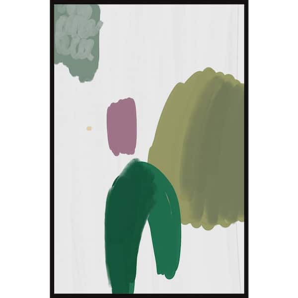 Unbranded "Unique Magic" by Marmont Hill Floater Framed Canvas Abstract Art Print 36 in. x 24 in.