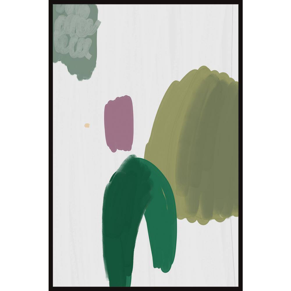 Unique Magic by Marmont Hill Floater Framed Canvas Abstract Art Print 45 in