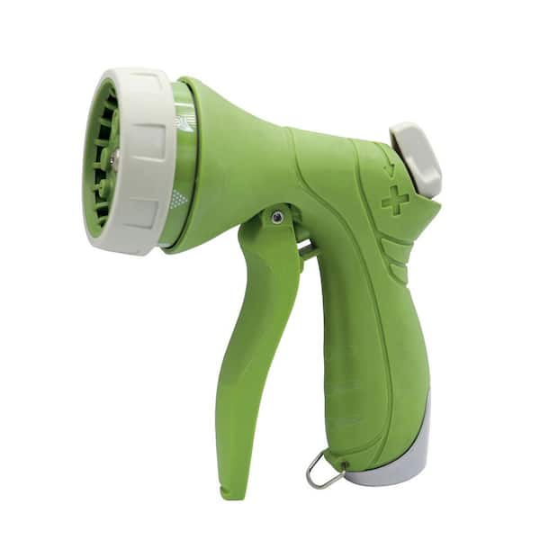 Martha Stewart Living 7-Pattern Front-Pull Trigger Lever with 1-Touch Thumb Flow Control