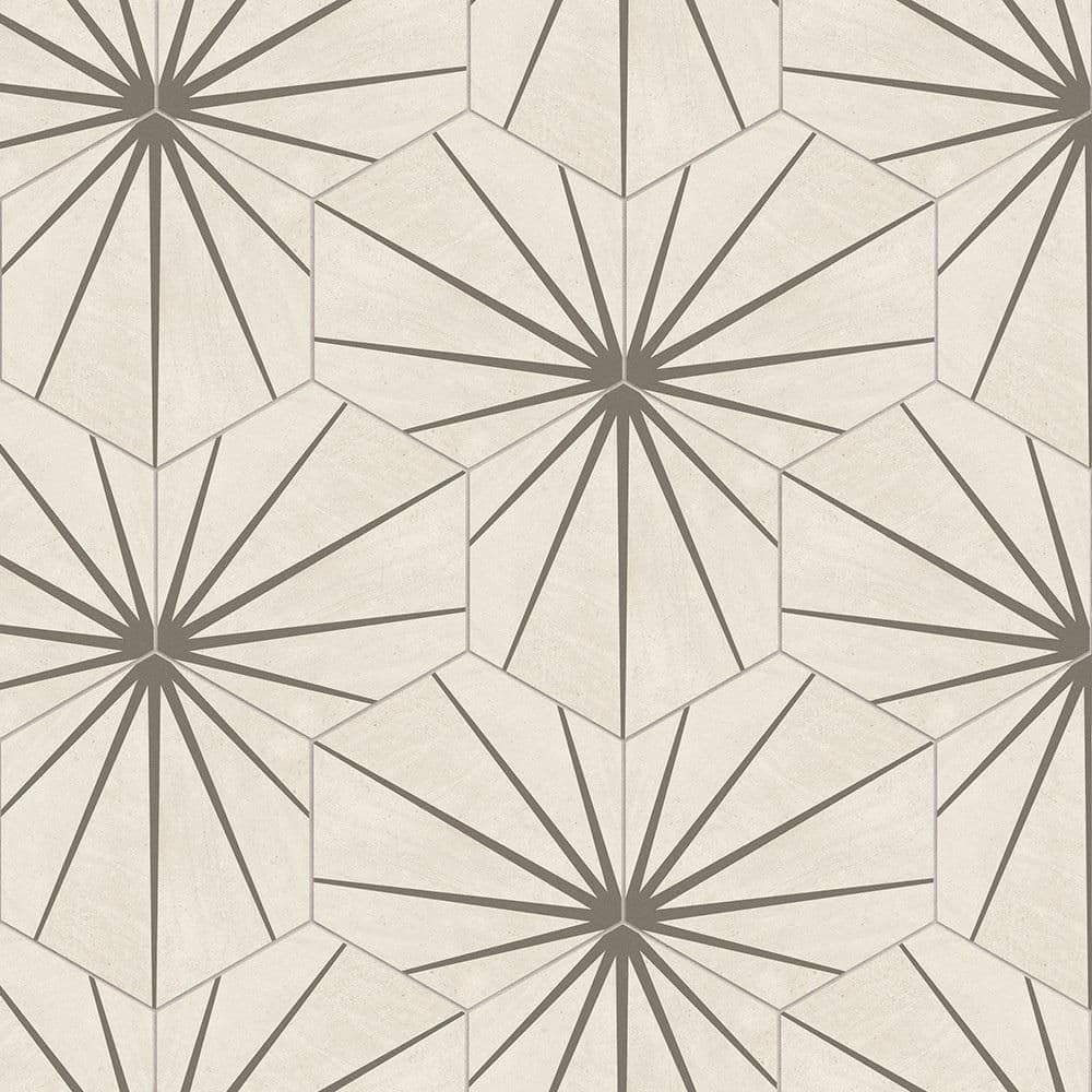 Hexagon Bone Starburst Matte 8.5 in. x 10 in. Concrete Look Porcelain Floor and Wall Tile (12.49 sq. ft./Case) price history on PriceWatchPro