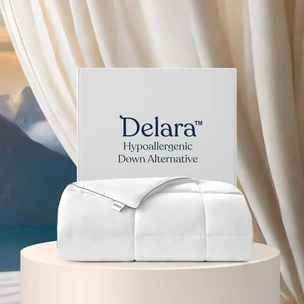 Light Warmth White 100% Organic Cotton Cover & Cotton Fill 300GSM Fill Weight and 300TC Twin Comforter