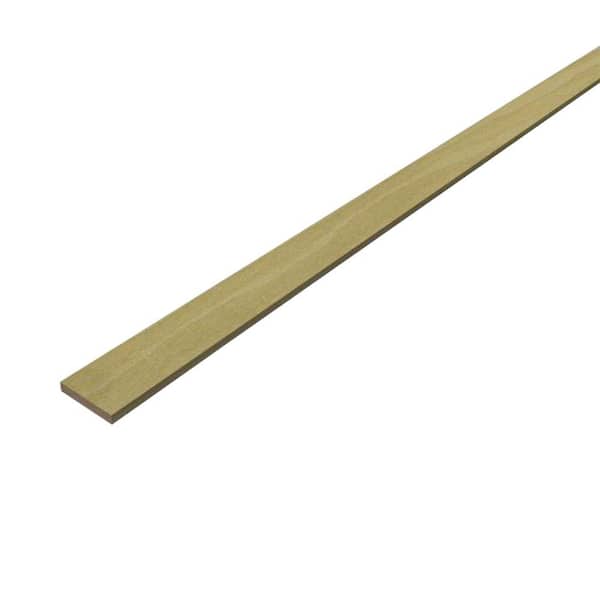 Sure-Wood Forest Products Poplar Hobby Board (Common: 1/4 in. x 2 in. x 4 ft.; Actual: 0.25 in. x 1.5 in. x 48 in.)